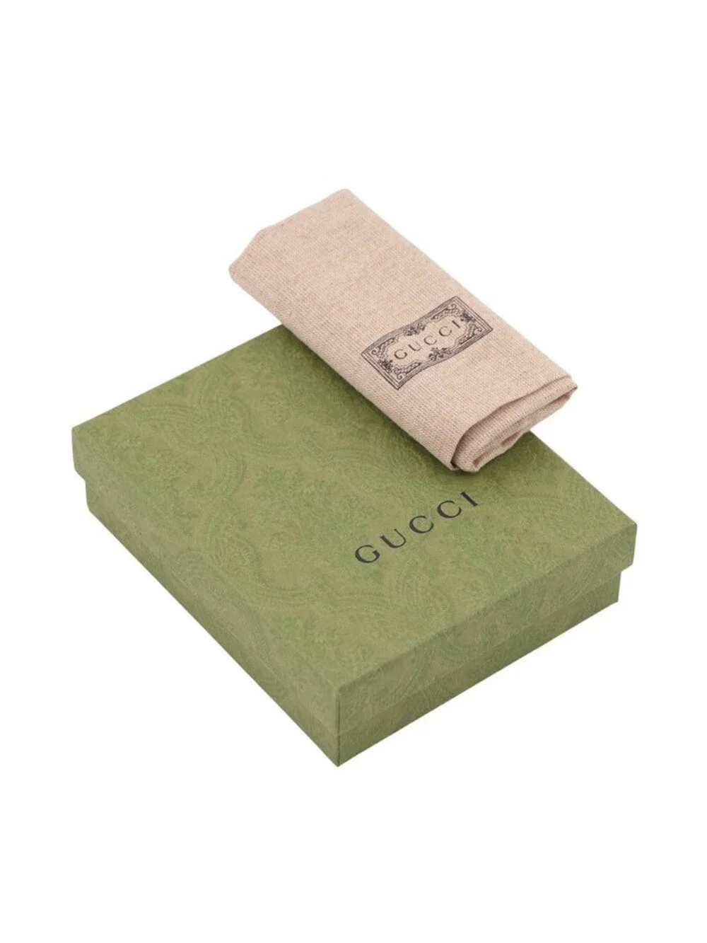 Gucci Coin Case Double Heart